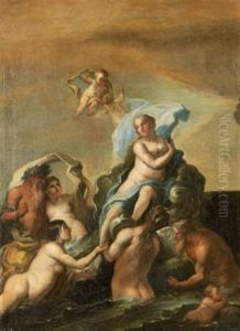 Venus Fodelse by Carlo Maratta or Maratti