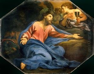Cristo Nell'orto by Carlo Maratta or Maratti