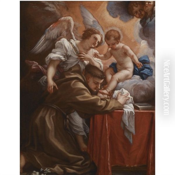 Saint Anthony Of Padua With The Christ Child - view 1