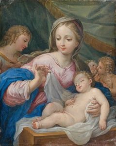 Vierge A L'enfant by Carlo Maratta or Maratti