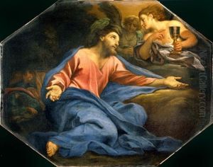 Cristo Nell'orto (collab. W/ Studio) by Carlo Maratta or Maratti