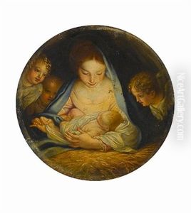 The Virgin And Child by Carlo Maratta or Maratti