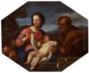 Heilige Familie by Carlo Maratta or Maratti
