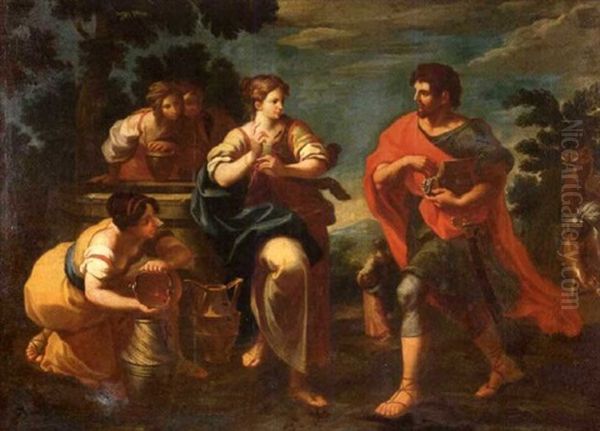 Jacob Et Laban (+ Eliezer Et Rebecca; Pair) - view 1