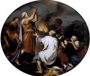 La Sacrifice De Noe by Carlo Maratta or Maratti