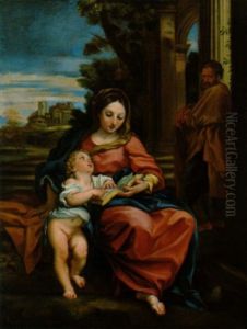 La Sacra Famiglia by Carlo Maratta or Maratti