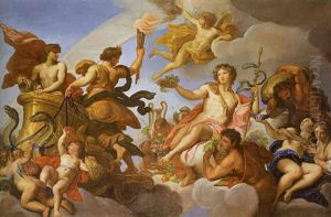 An Allegory Of Summer And Autumn by Carlo Maratta or Maratti