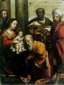 The Adoration Of The Magi by Carlo Maratta or Maratti