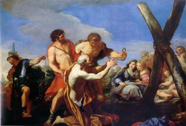 Saint Andrew Led To The Cross Of Martyrdom - view 1