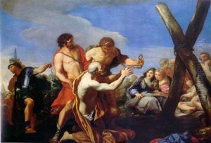Saint Andrew Led To The Cross Of Martyrdom by Carlo Maratta or Maratti