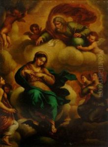 The Assumption Of The Virgin by Carlo Maratta or Maratti