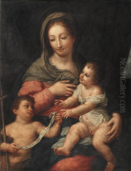 Madonna And Child With The Young Saint John The Baptist - view 1