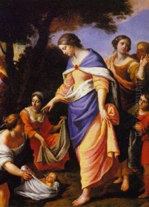 The Finding Of Moses by Carlo Maratta or Maratti