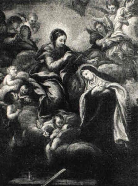 The Vision Of St. Theresa Of Avila - view 1