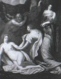 Time Revealing Truth And Justice by Carlo Maratta or Maratti