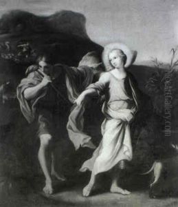 Le Bon Pasteur by Carlo Maratta or Maratti