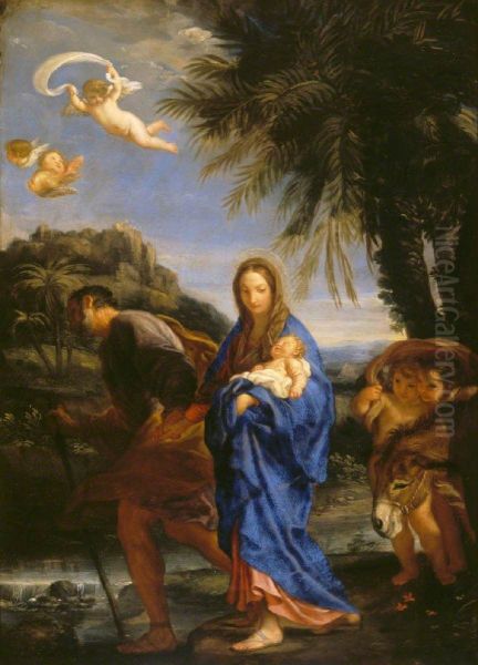 The Flight Into Egypt - view 1