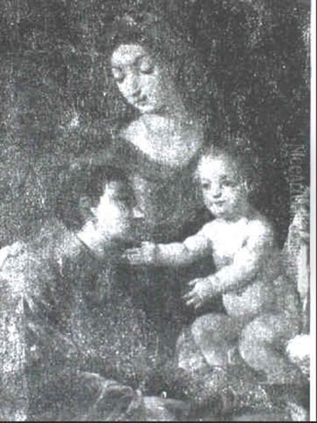 Madonna And Child In An Ecclesiastical Setting - view 1