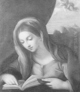 The Virgin Annunciate by Carlo Maratta or Maratti