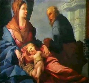 Die Heilige Familie by Carlo Maratta or Maratti