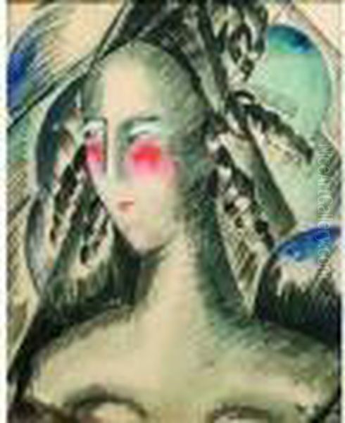 Portrait De Femme. - view 1