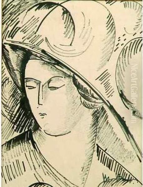 Femme Au Chapeau. - view 1