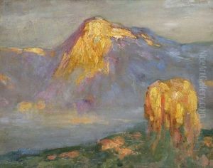 Corse, Les Calanques De Piana Au Crepuscule by Pierre Amede Marcel-Beronneau