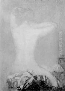 Femme Nue Au Miroir Vue De Dos Femme Nue Au Miroir Vue De Dos