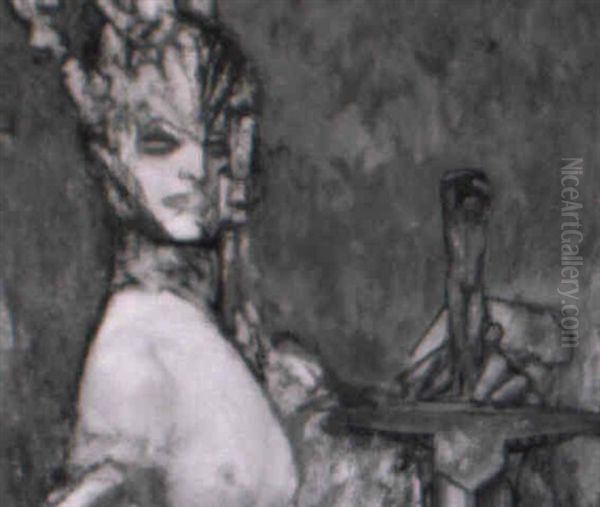 Femme Au Glaive - view 1