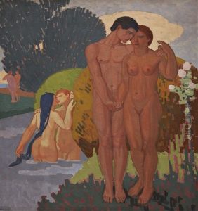 Les Fiancailles by Marcel-Lenoir (Jules Oury)
