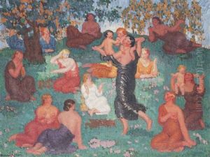 La Danse Et La Joie De Vivre by Marcel-Lenoir (Jules Oury)
