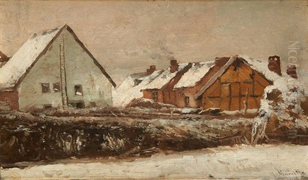 Village Sous La Neige - view 1