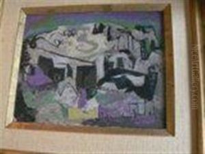 Les Carrieres, Les Baux by Andre Marchand