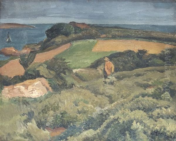 Breton Landscape At The Sea - view 1