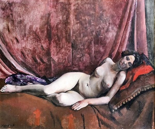 Portrait Of A Reclining Female Nude - view 1