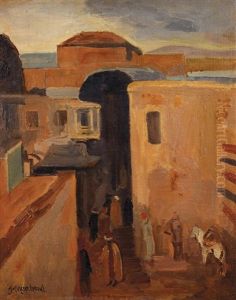 Rue Animee En Orient