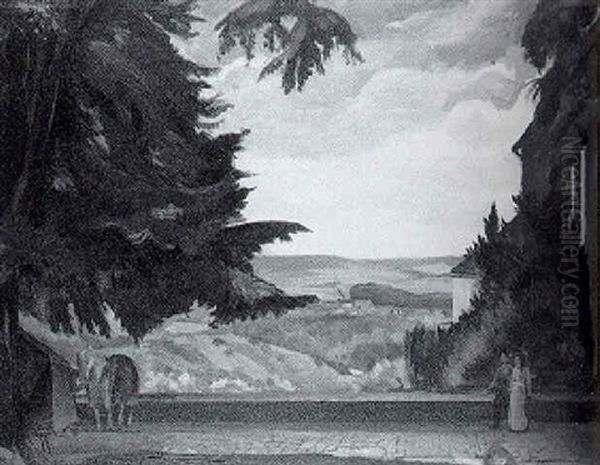 La Terrasse De Jean Marchand A Neauphle-le-chateau - view 1