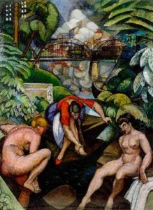 Trois Femmes Dans Un Paysage Trois Femmes Dans Un Paysage