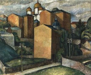L'eglise Russe by Jean Hippolyte Marchand