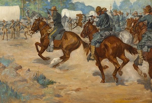 Cavalry Charge - view 1
