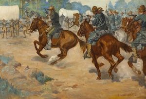 Cavalry Charge by John Norval Marchand