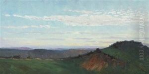 Sunrise Over Distant Hills