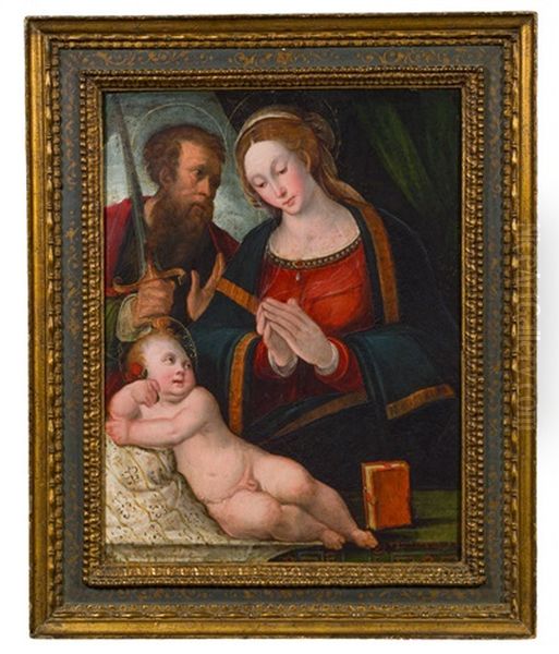 Madonna Mit Kind Und Hl. Paulus - view 1