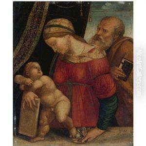 The Holy Family by Girolamo Marchesi da Cotignola