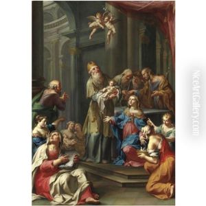 La Presentazione Al Tempio by Giuseppe Marchesi