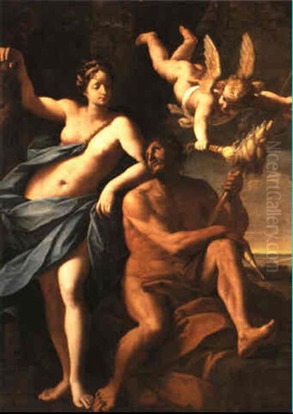 Hercules And Omphale - view 1