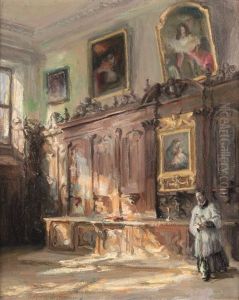 Interno Della Chiesa Di San Domenico A Palermo