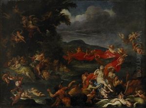 Venus Och Adonis by Alessandro Marchesini