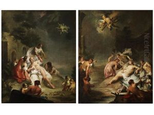 Flora Oder Die Allegorie Des Fruhlings (+ Ceres Oder Die Allegorie Des Sommers; Pair)