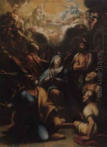 Die Ausgiesung Des Heiligen Geistes by Alessandro Marchesini